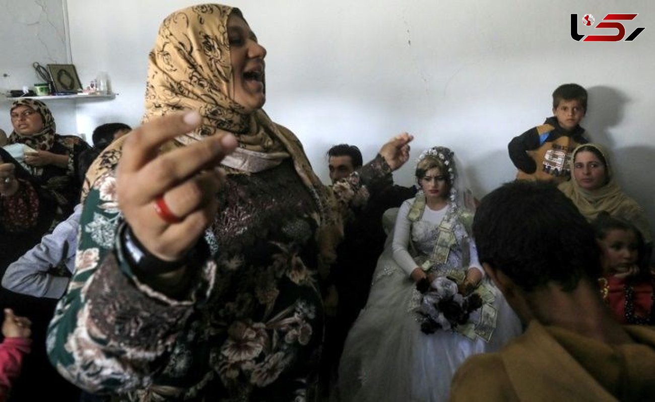  اولین مراسم عروسی بعد از خروج داعش از رقه+تصاویر دیدنی