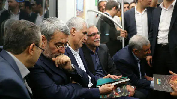 افتتاح فاز دوم متروی شیراز با حضور وزیر کشور