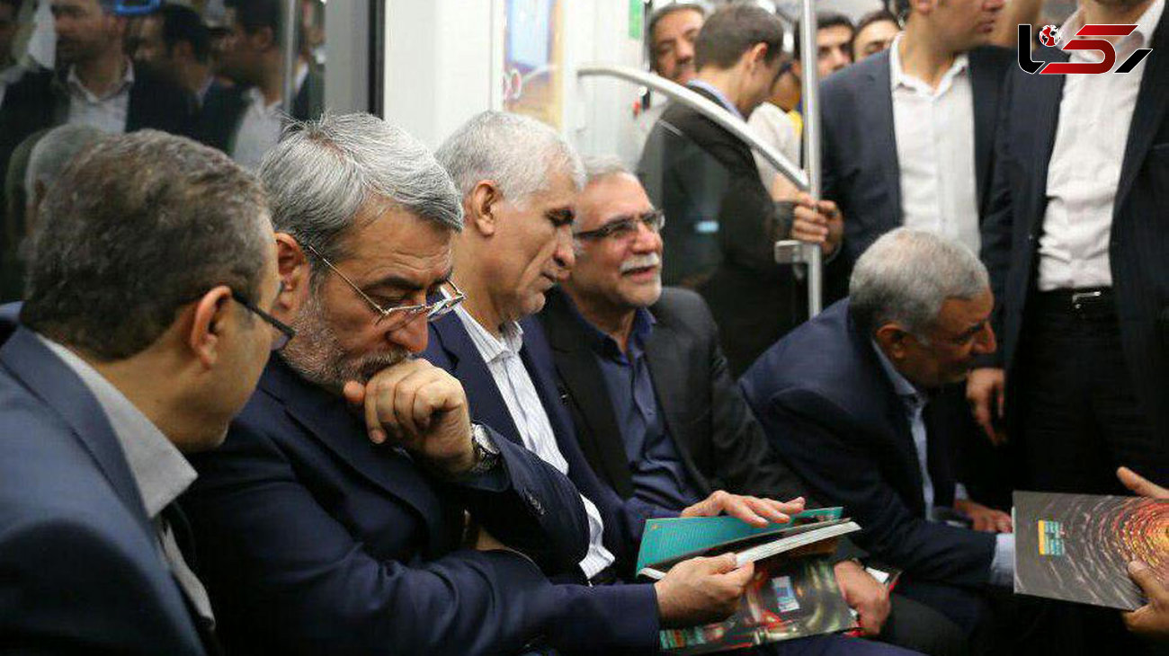 افتتاح فاز دوم متروی شیراز با حضور وزیر کشور