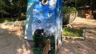 نصب دستگاه تغذیه حیوانات شهری در بوستان قیطریه