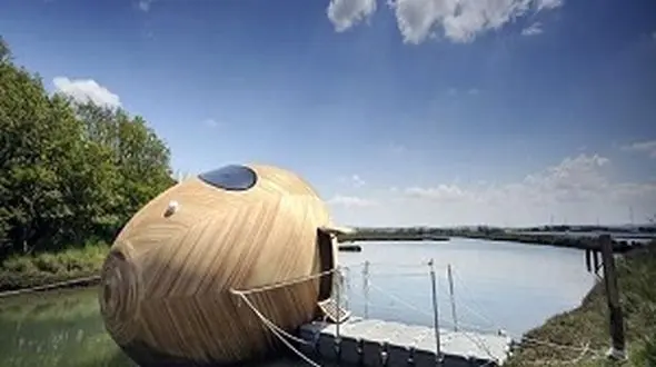 خانه های شناور رویایی روی آب + تصویر