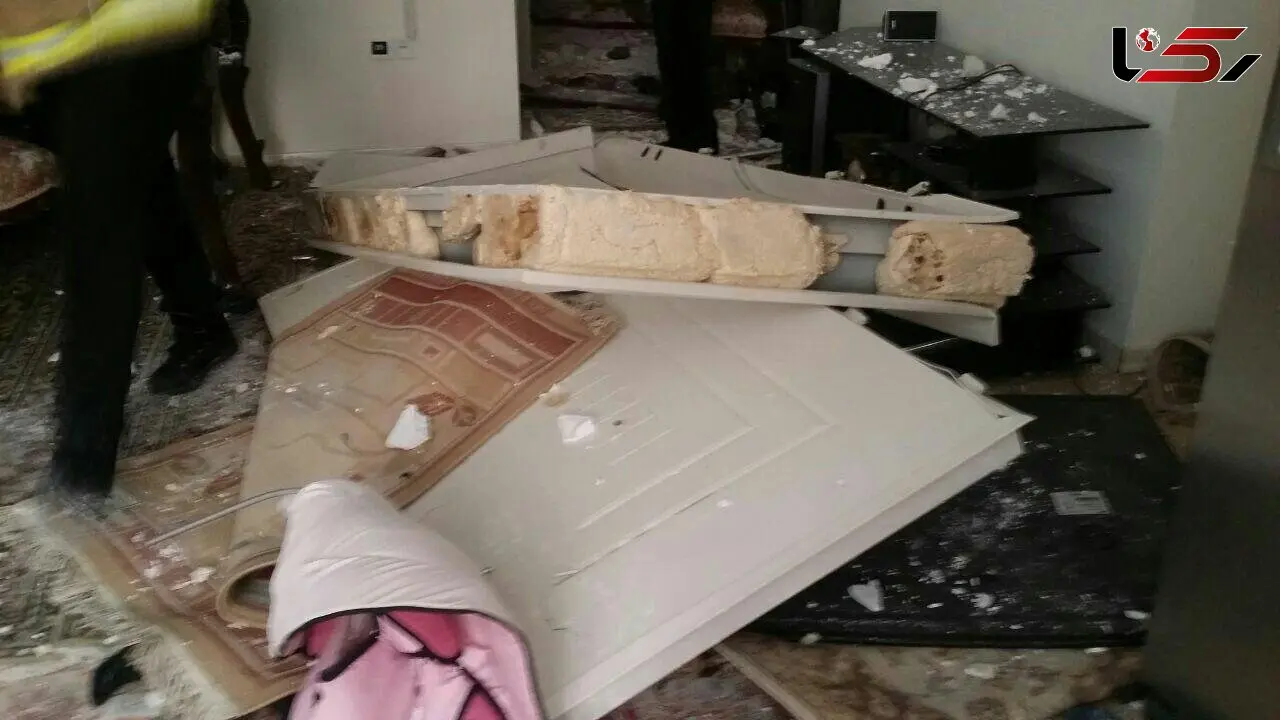 سوختگی صددرصد یک نفر به دلیل انفجار آپارتمان در تهران / 14 قربانی در فاجعه غرب تهران+ تصاویر