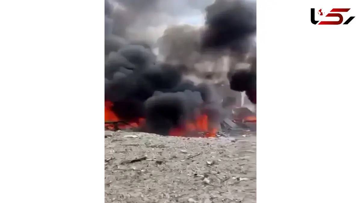  ویدئوی جدید از نخستین لحظات حمله موشکی دقیق ایران به بیت‌شمش