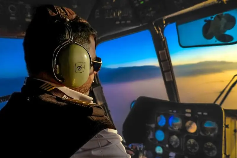 روایت کاپیتان علی بهلولی، رئیس شرکت خدمات هلیکوپتری نوید از عملیات هوایی اطفای حریق جنگل‌های حوزه الی