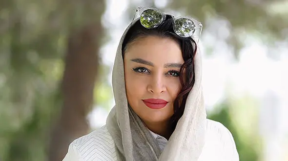 کولاک همسر جواد عزتی با این عکس ! /  لباس خاص مه لقا باقری 
