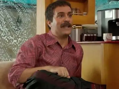 عکس| سفر در زمان/ «ارسطو، کسلر و سیروس مقدم» در پشت صحنه سریال پایتخت 7؛ سال 1403