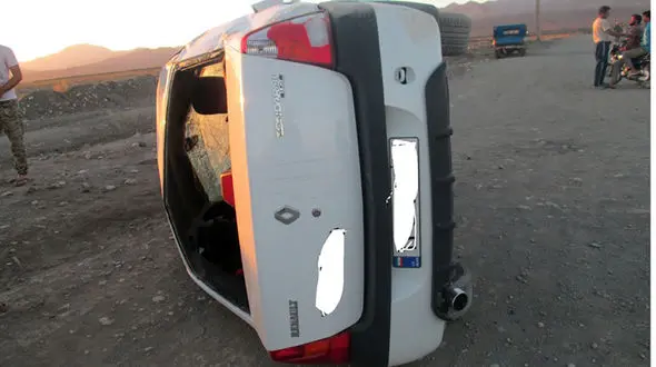 واژگونی خونین ال نود در جاده سبزوار