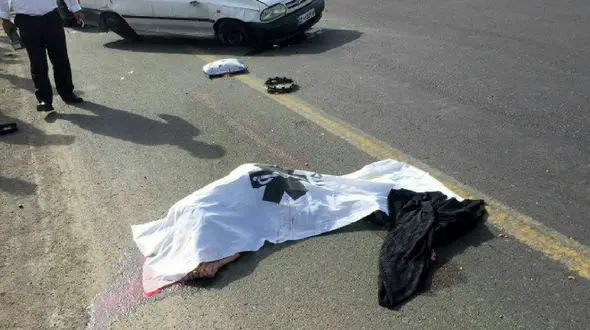 مادر و 2 کودکش زیر پراید له شدند/ مرگ دختر 5 ساله در صحنه +عکس