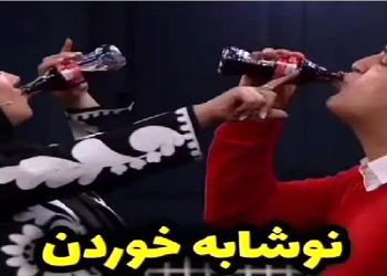 سکانس خندان؛ نوشابه خوری حامد آهنگی و داستان بعدش حضار رو پوکوند از خنده