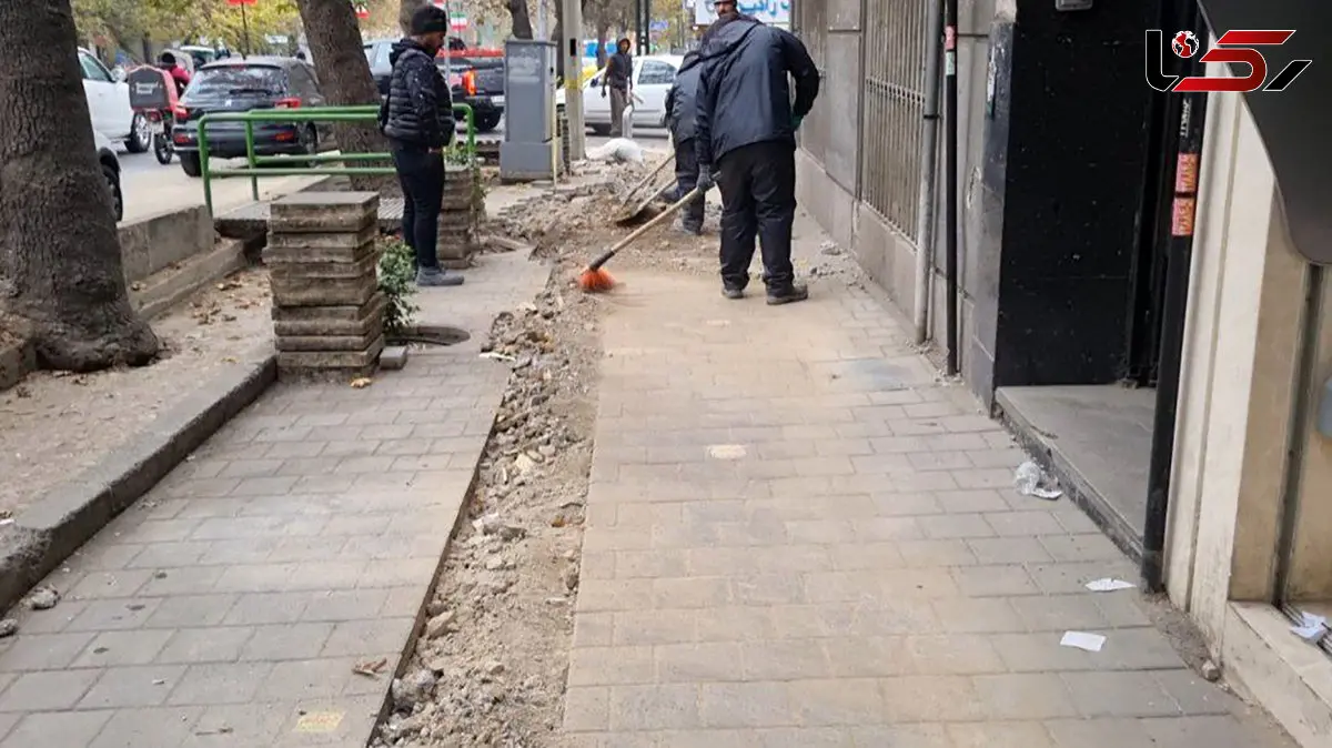 آبیاری قطره ای درختان توسط شهرداری تهران ، به خیابان های ولیعصر و شریعتی رسید + فیلم