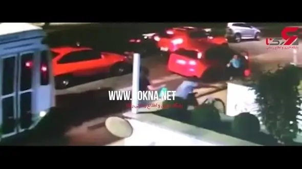 سارقی که در کمتر از یک دقیقه به سزای عملش رسید + فیلم