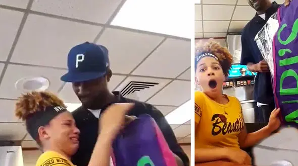 هدیه پدر بی پول برای دخترش اشک او را درآورد+عکس