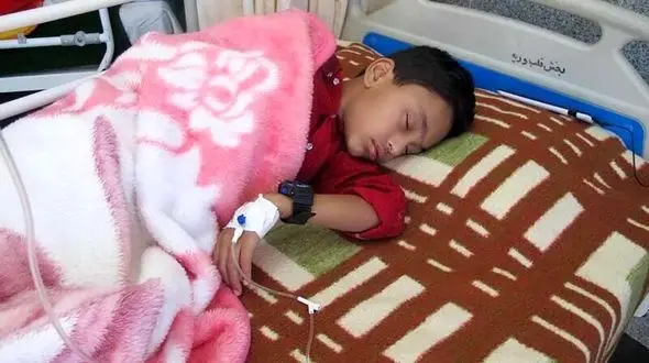 مسمویت هولناک 8 کودک در بوکان + عکس 