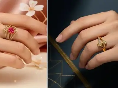 انگشتر طلا نگین دار؛ 15 طراحی ایده آل برای ظاهری شیک و متفاوت