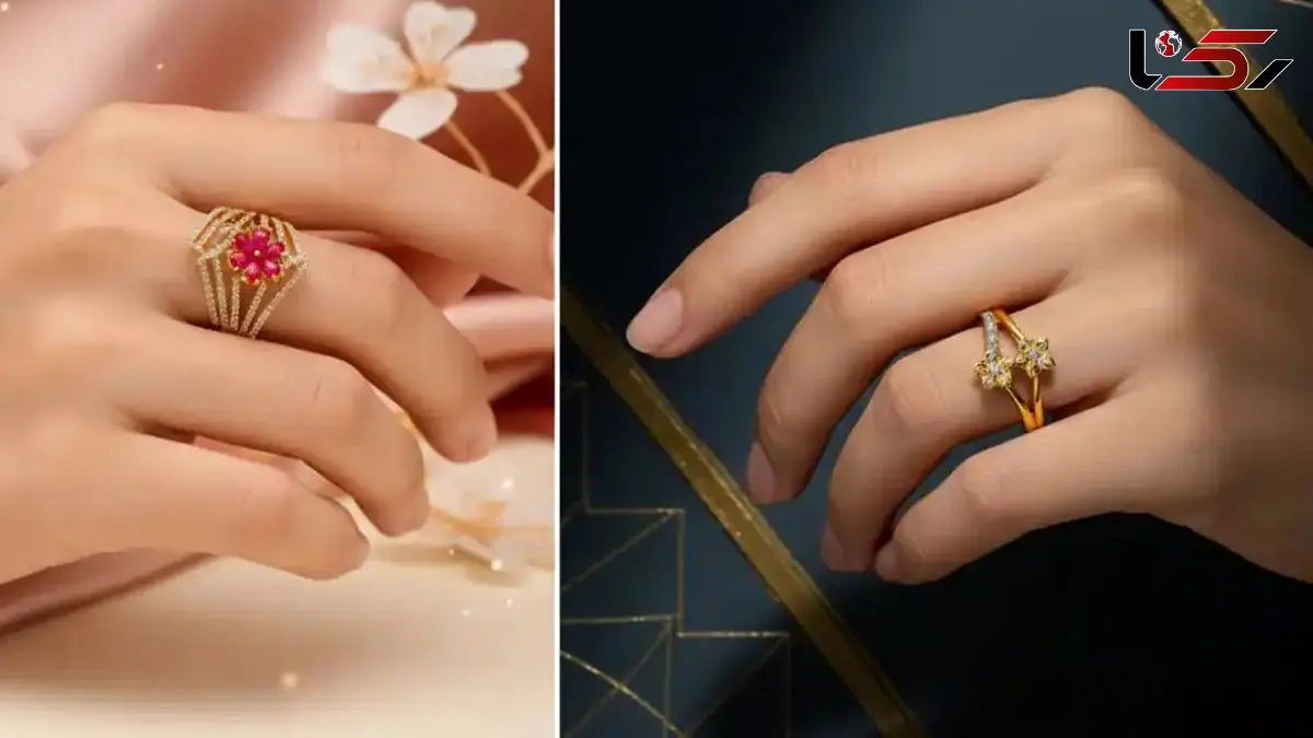 انگشتر طلا نگین دار؛ 15 طراحی ایده آل برای ظاهری شیک و متفاوت