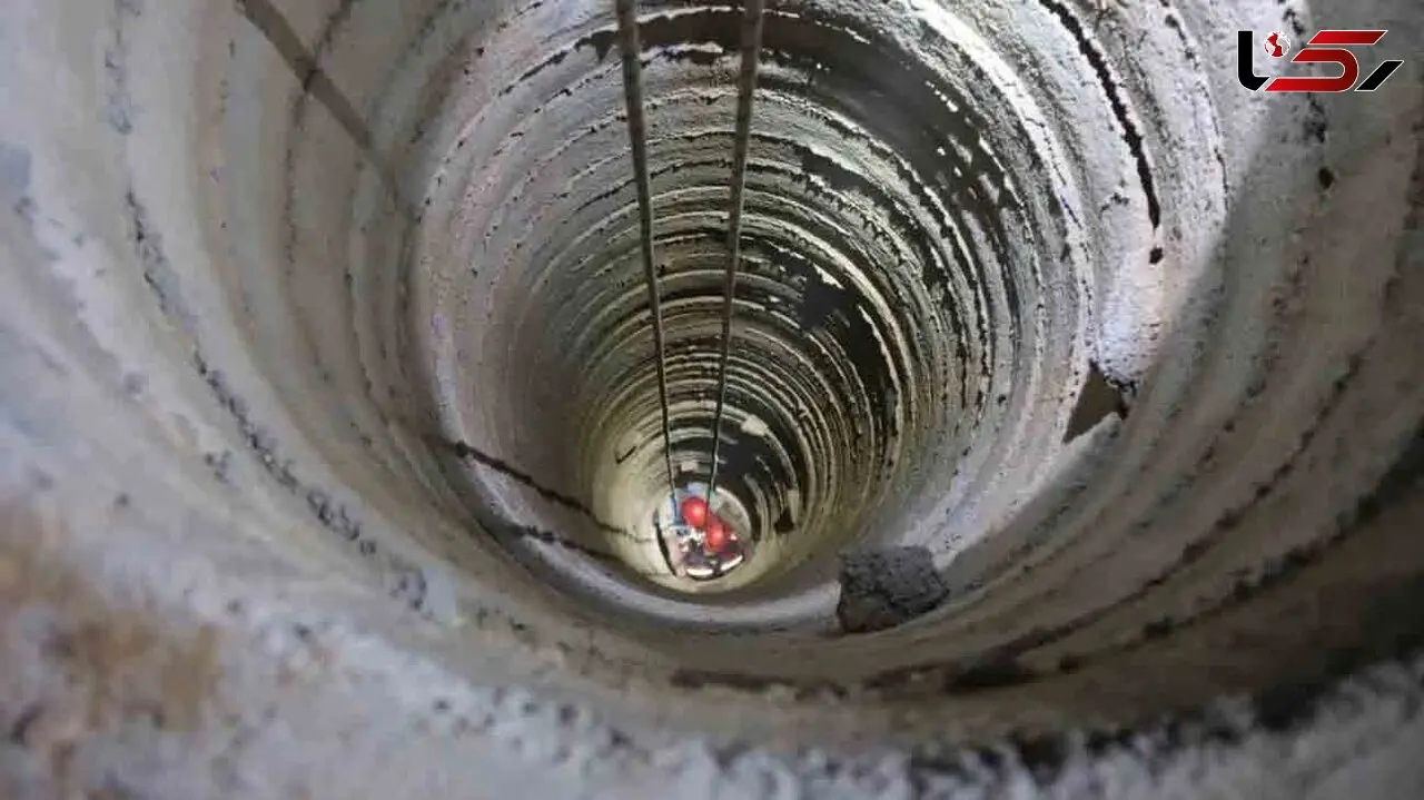 سقوط هولناک پسربچه به چاه 5 متری در کرج