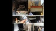 انتفام گیری آتشین اعضای یک خانواده در شوش / خانه ای در آتش سوخت + عکس