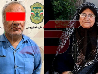 صفر تا صد قتل بی رحمانه پیرزن ساروی + فیلم عملیات دستگیری قاتل 