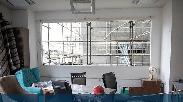 فیلم/ تخمین آسیب ۱۴۰۰ میلیاردی به بیمارستان گاندی