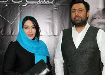 استایل اروپایی سارا منجزی پور همسر محمد علیزاده و مادر فرزندش / کلاه لبه دار، بادبزن عروس و.... / چه مامان با جذبه ای!