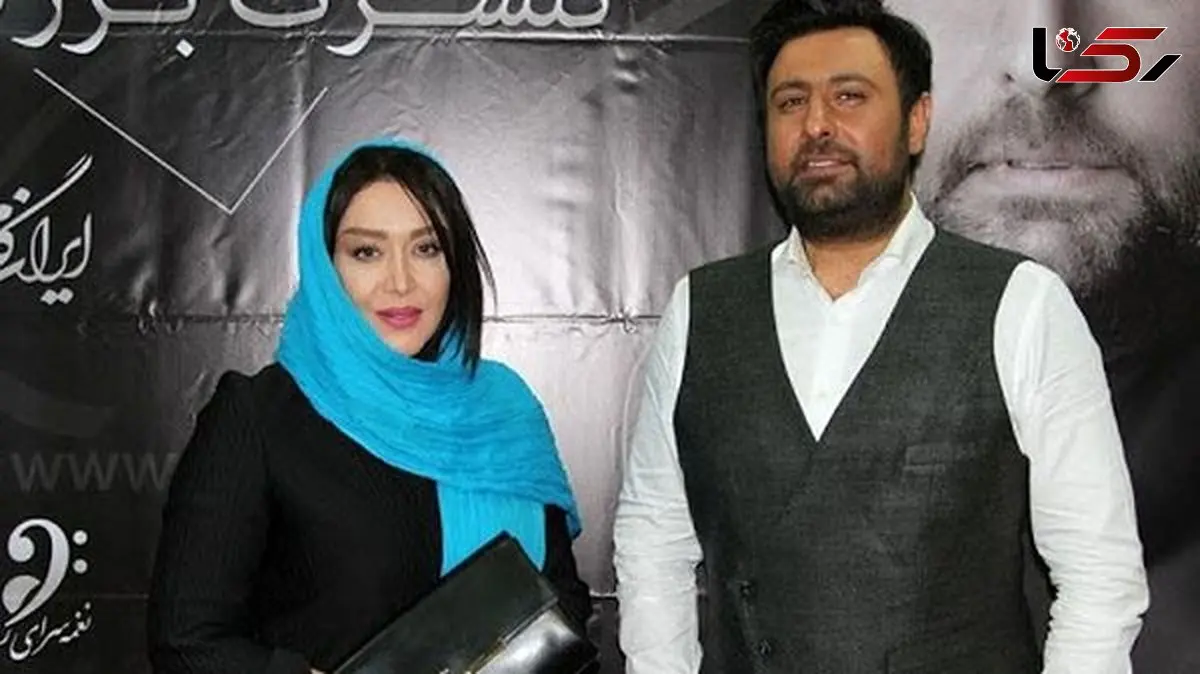 استایل اروپایی سارا منجزی پور همسر محمد علیزاده و مادر فرزندش / کلاه لبه دار، بادبزن عروس و.... / چه مامان با جذبه ای!