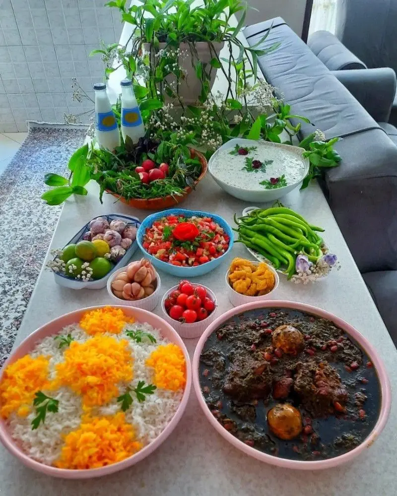 دیازین قورمه سبزی