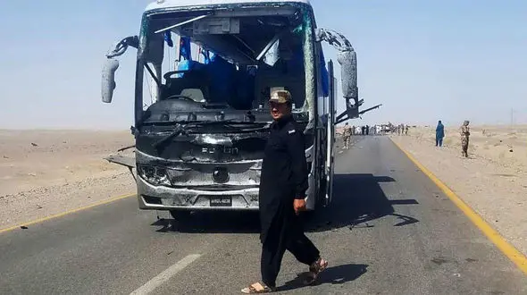 حمله وحشیانه تروریست‌ها به اتوبوس مسافربری در بلوچستان / هفت نفر به رگبار بسته شدند!