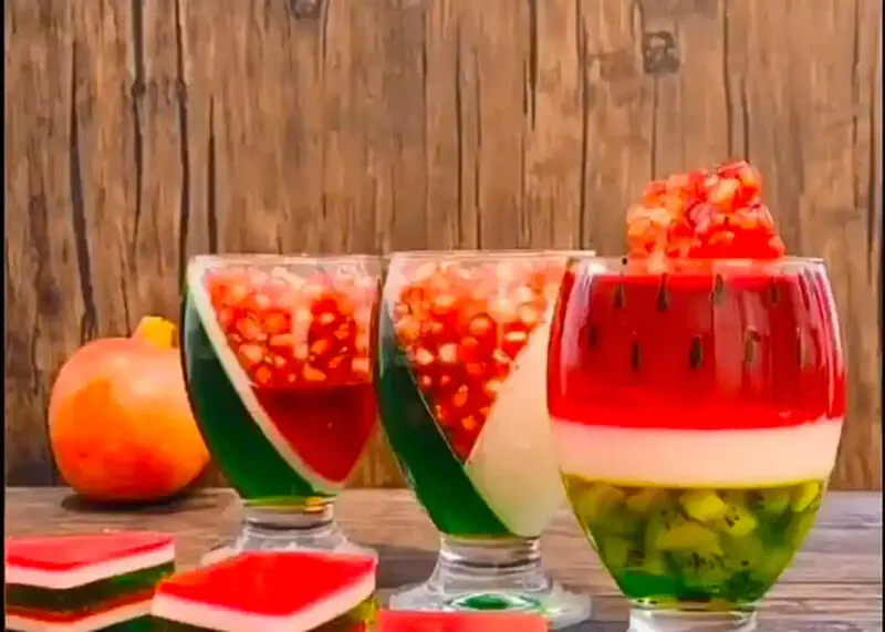 ژله اناری