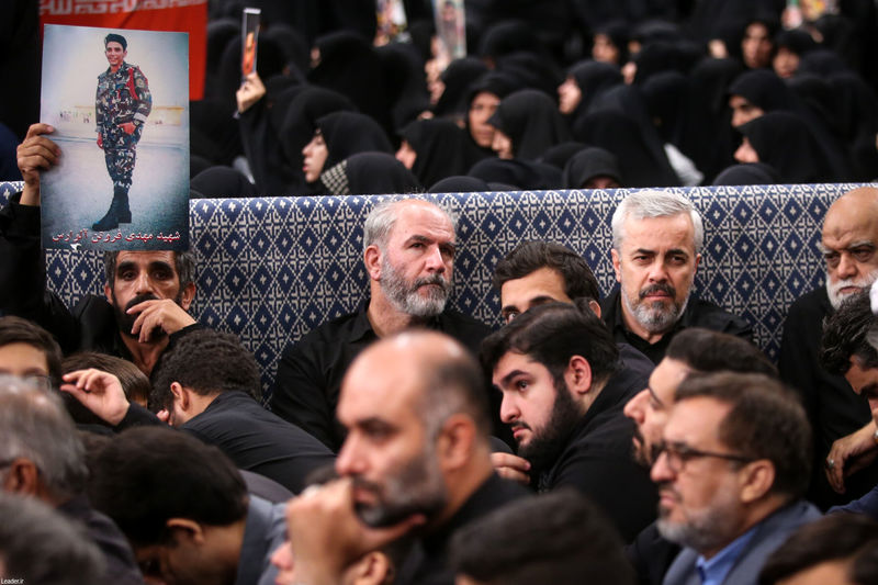 رهبر انقلاب حضرت آیت الله خامنه ای در مراسم بزرگداشت شهدای جنگ تحمیلی اخیر 7-5-1404