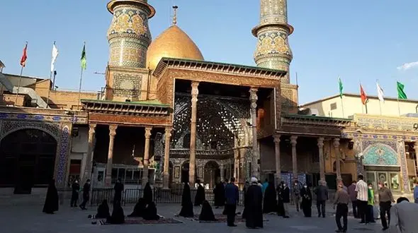 بازگشایی صحن‌های حرم حضرت عبدالعظیم(ع) پس از 2 ماه