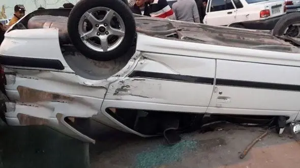 واژگونی 2 خودرو با 7 مصدوم در نایین