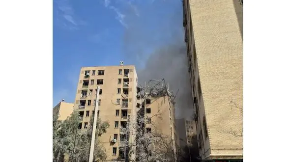 فیلم حمله آمریکا و اسرائیل به ساختمان‌های مسکونی شهرک شهید بروجردی 