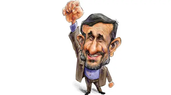 عکس/ ژست ویژه احمدی‌نژاد برای اعتراضات خیابانی علیه دولت! 