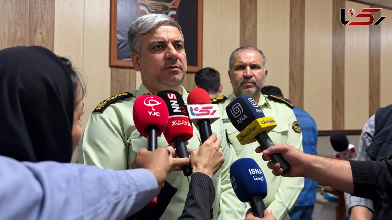 فیلم توضیحات سرهنگ خدایی رییس پلیس آگاهی تهران از بازداشت دزدان مسلح شهرک راه آهن