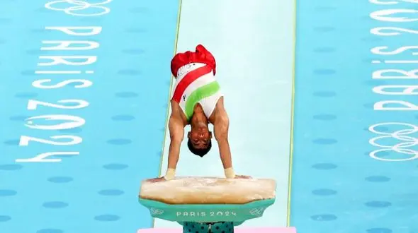 قهرمانی و تاریخ سازی مهدی الفتی در آسیا / ایران صاحب اولین مدال طلای ژیمناستیک شد! + فیلم