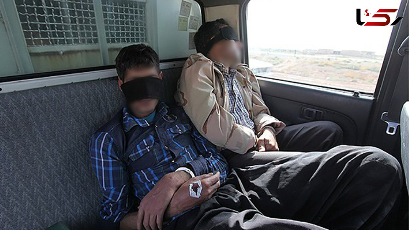 دستبند پلیس بر دستان دو قاچاقچی موادمخدر در استهبان