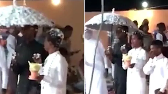 ازدواج 2 پسر جوان با یکدیگر در مکه + فیلم و عکس جشن عروسی