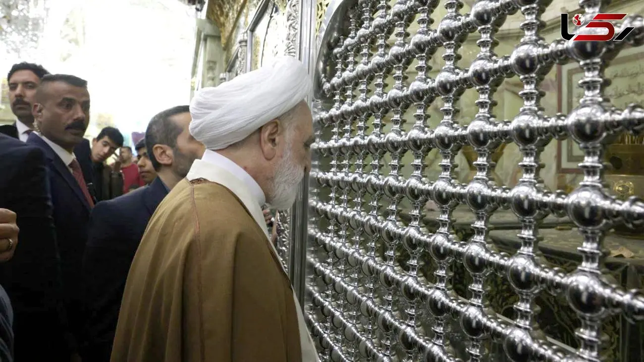 رئیس قوه قضائیه به زیارت حرم امام موسی کاظم (ع) و امام جواد (ع) رفت