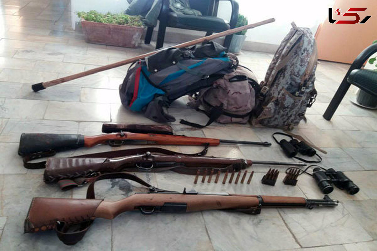 بازداشت ۷ شکارچی غیر مجاز در منطقه حفاظت شده سهند