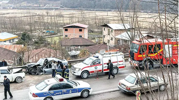 تلفات جاده‌های نوروز ٣‌درصد بیشتر شد +عکس