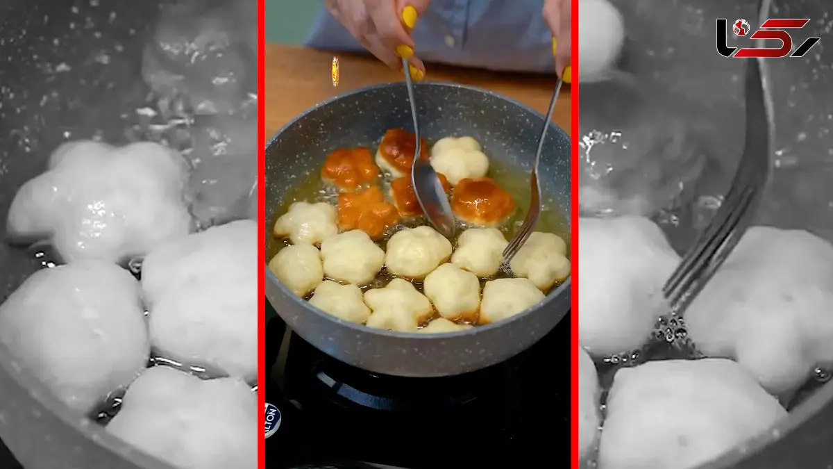 فیلم طرز تهیه پیراشکی برای عصرانه