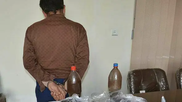دستگیری سوداگر مرگ با بیش از 12 کیلو تریاک در نیشابور + عکس 