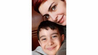 عاشقانه ماه چهره خلیلی و پسرش در رنگین کمان + عکس