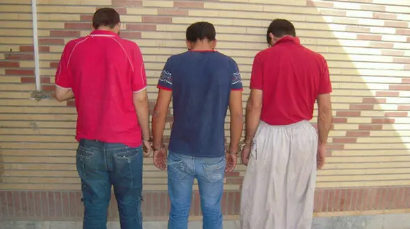 زورگیران خشن ساوه به دام افتاد +عکس