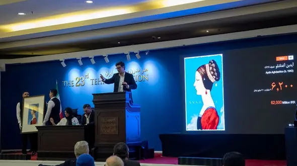 جزئیات حراج بیست و سوم تهران / فروش 174 میلیارد تومانی رکورد جدید / تابلوی رضا کیانیان چند فروخته شد؟