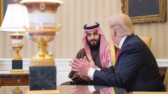 ترامپ گفت بن سلمان شپش دارد، کاخ سفید را تمیز کنید! + عکس