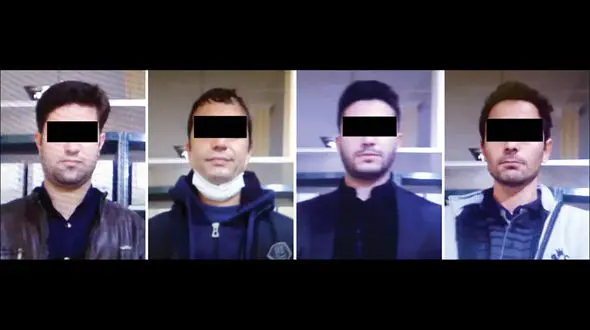 عکس / این 4 جوان خوشتیپ همیشه ساطور داشتند / اعتراف راهزن های بی رحم