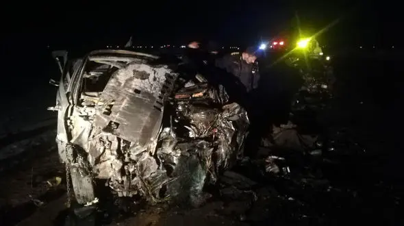 تصادف مرگبار پژو و ام‌وی‌ام در کرمان با ۶ فوتی و ۳ مصدوم