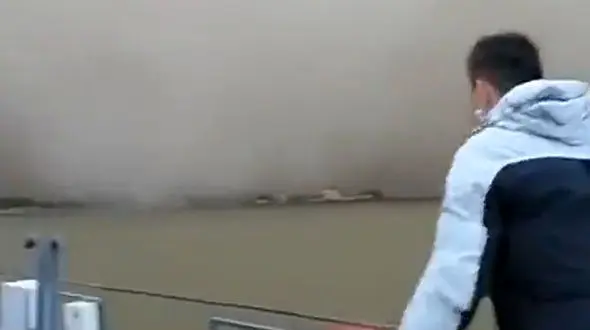 طوفان وحشتناک خاک در روسیه + فیلم