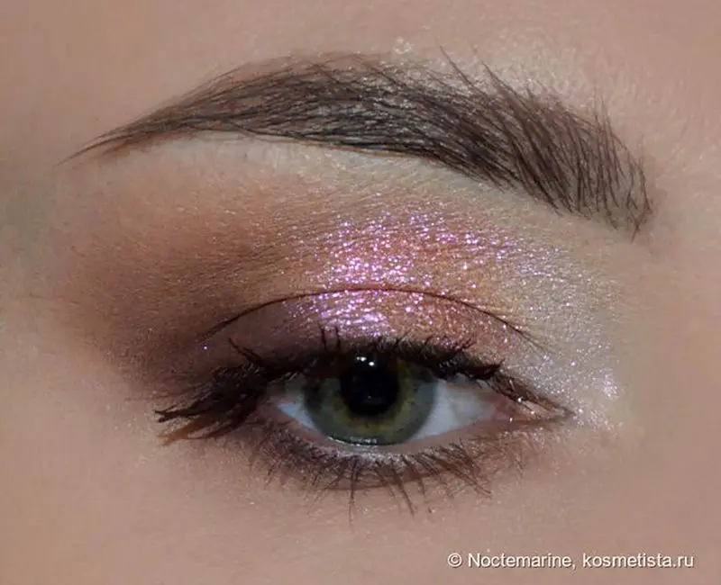 آرایش چشم ساده دخترانه بدون خط چشم